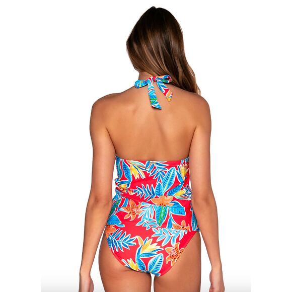 Sunsets Heidi Underwire Halter Tankini Top - Size Small - NWT - Picture 9 of 9